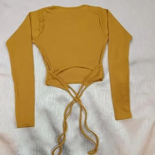 Yellow_Premium_Top_For_Women