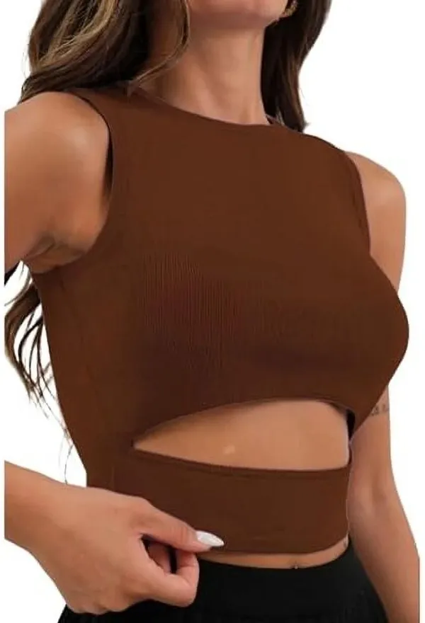Brown_Premium_Top_For_Women