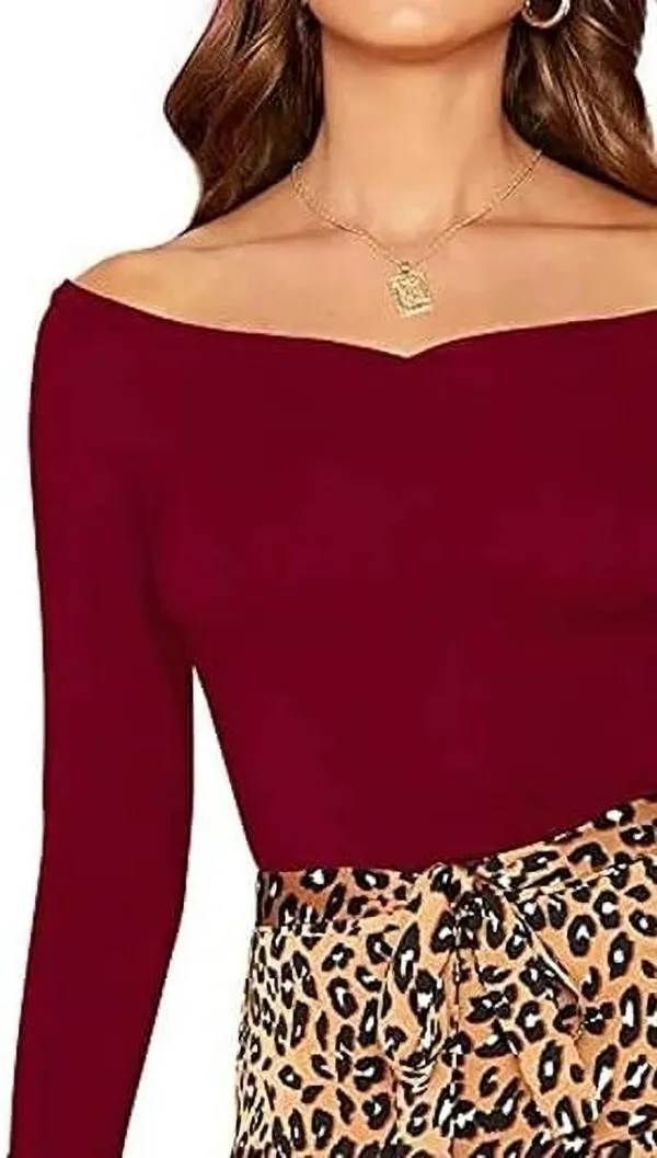 Maroon_Premium_Top_For_Women