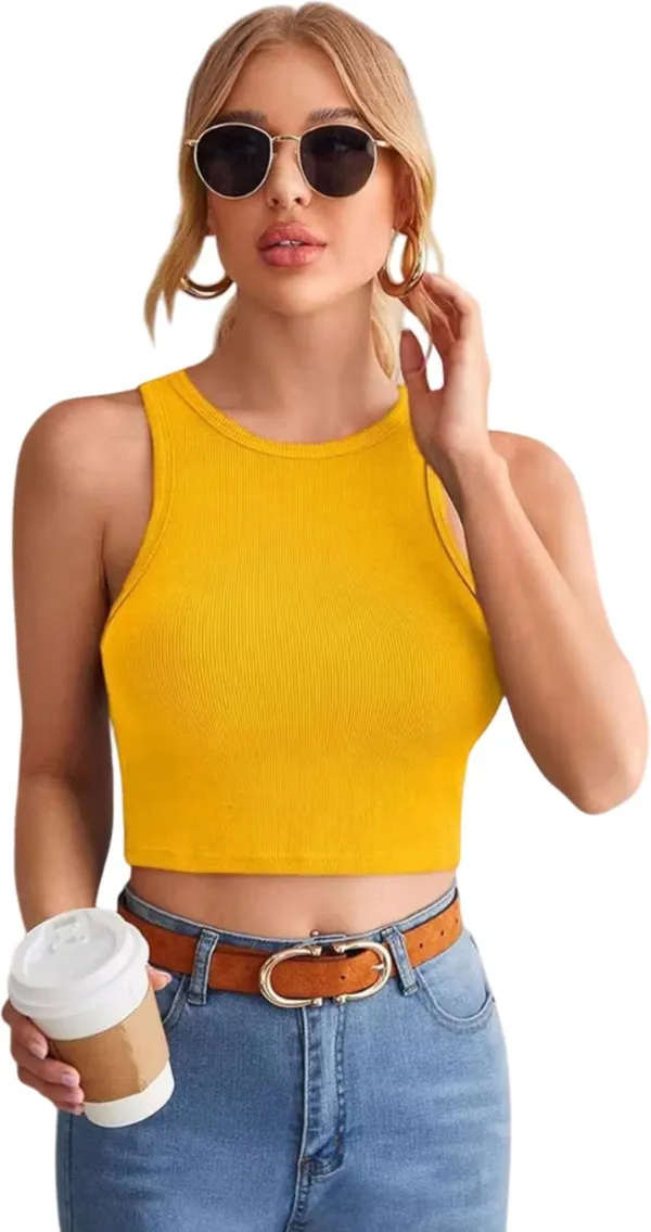 Yellow_Premium_Top_For_Women