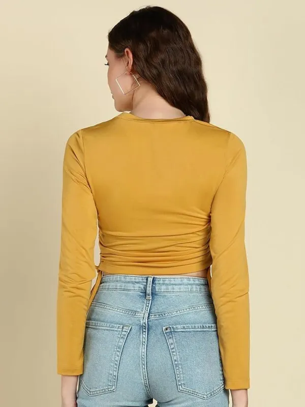 Yellow_Premium_Top_For_Women