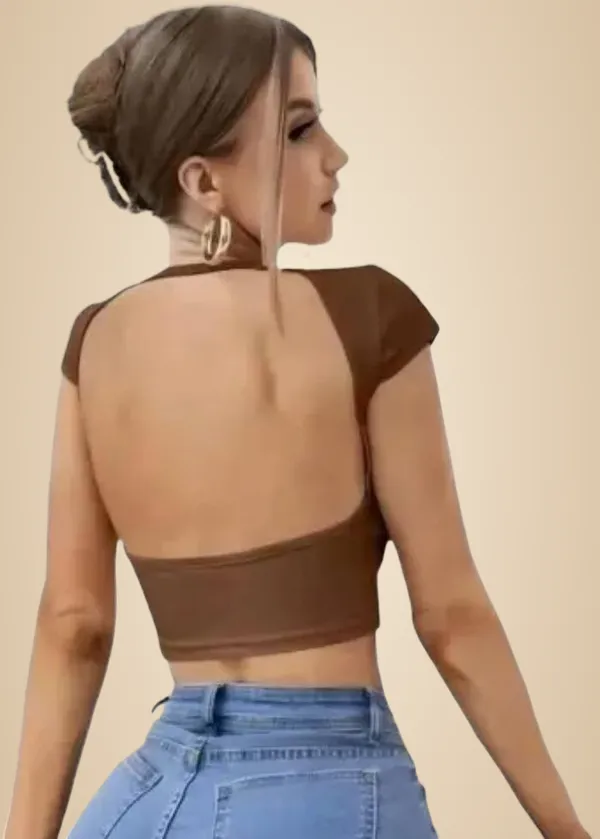Brown_Premium_Top_For_Women