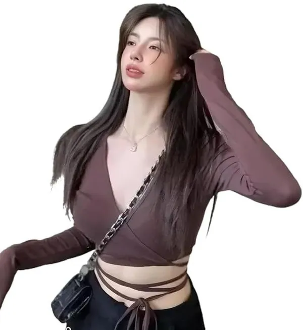Brown_Premium_Top_For_Women