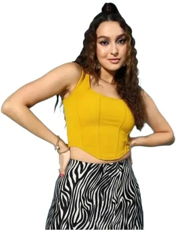 Yellow_Premium_Top_For_Women
