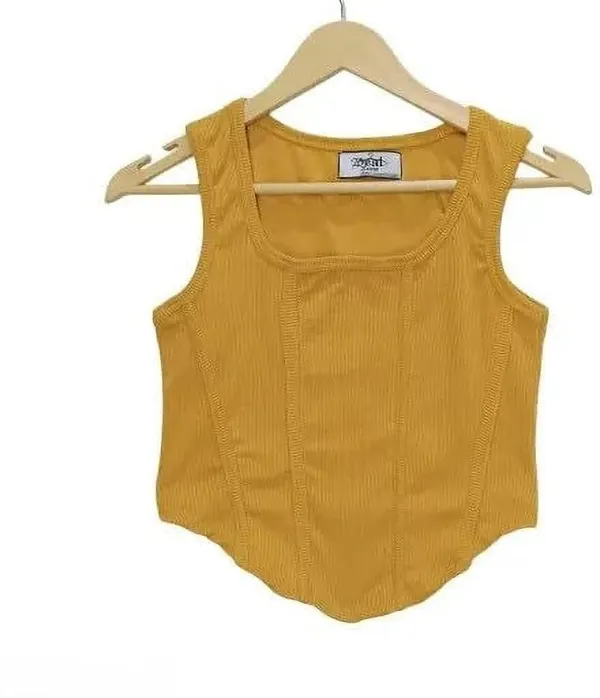 Yellow_Premium_Top_For_Women
