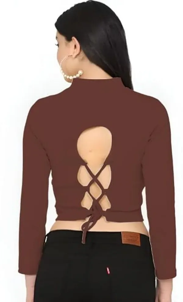 Brown_Premium_Top_For_Women