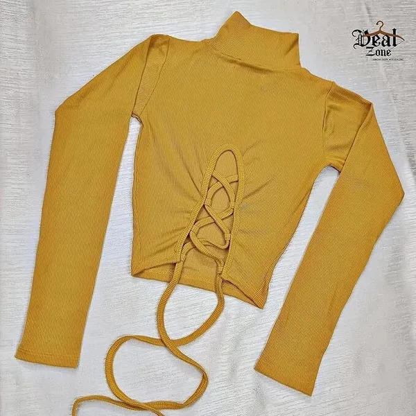 Yellow_Premium_Top_For_Women