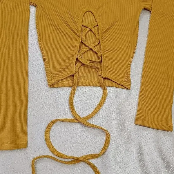 Yellow_Premium_Top_For_Women