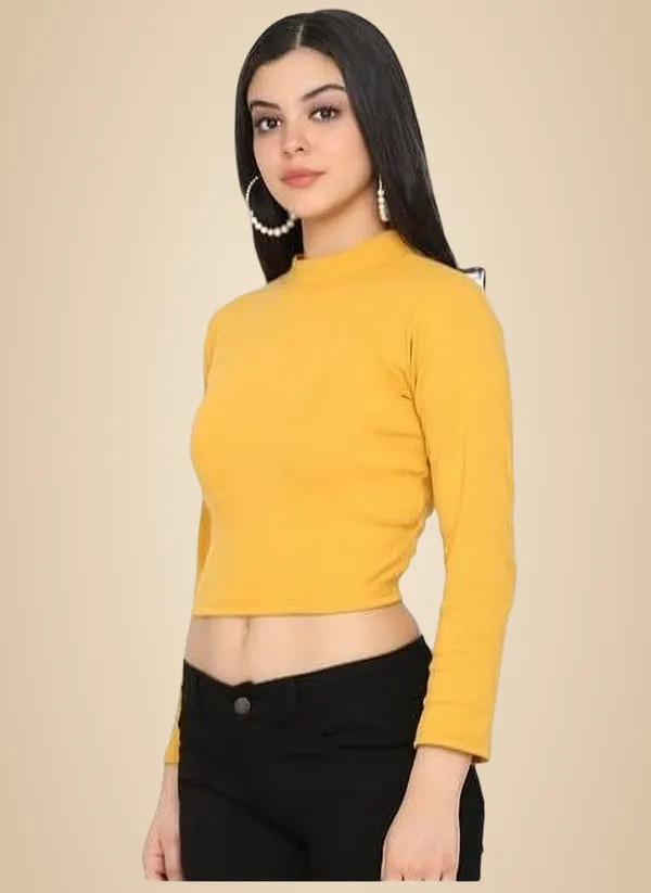 Yellow_Premium_Top_For_Women