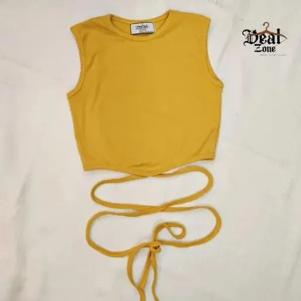 Yellow_Premium_Top_For_Women