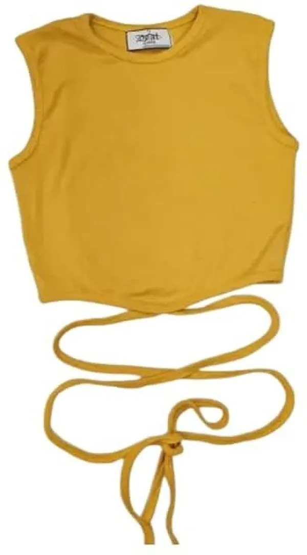 Yellow_Premium_Top_For_Women