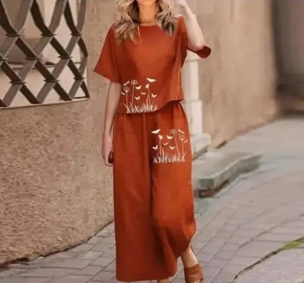 Orange_Premium_Apparel_Set_For_Women