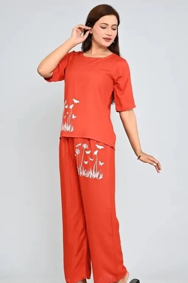 Orange_Premium_Apparel_Set_For_Women