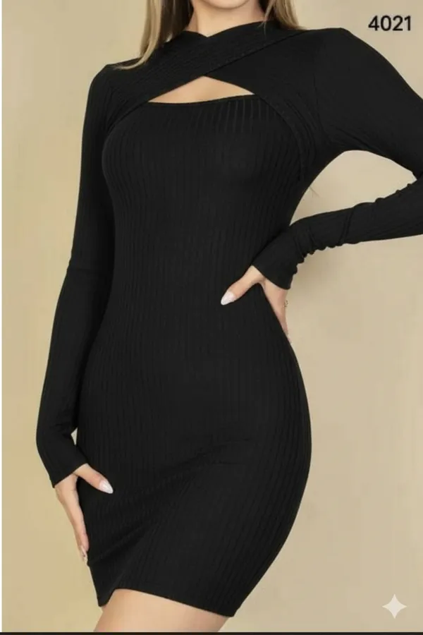 Black_Premium_Quality_Pullover_Dress_For_Women