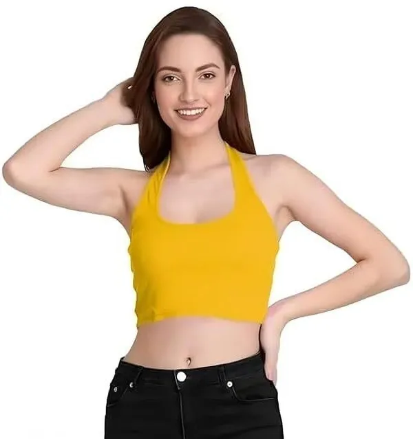 Yellow_Premium_Top_For_Women