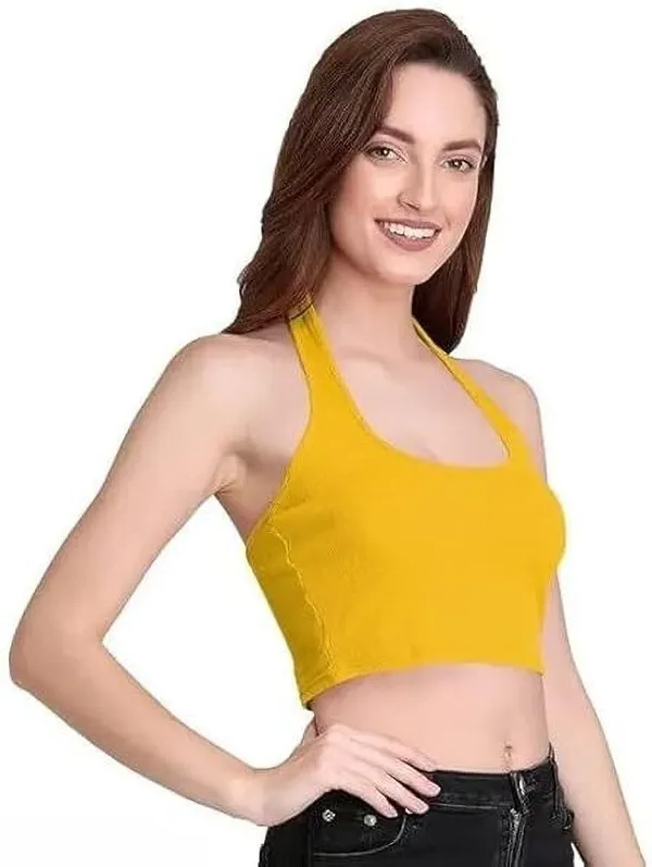 Yellow_Premium_Top_For_Women