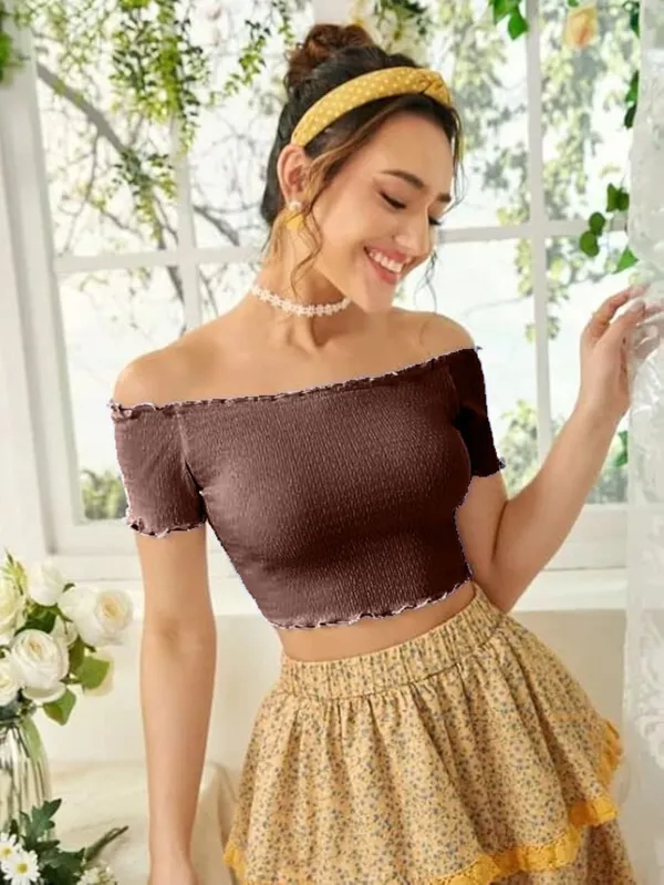 Brown_Premium_Top_For_Women