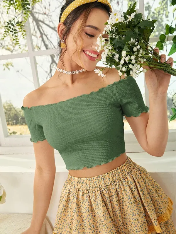 Green_Premium_Top_For_Women