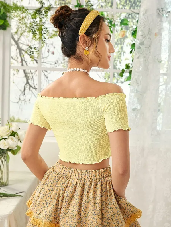 Yellow_Premium_Top_For_Women