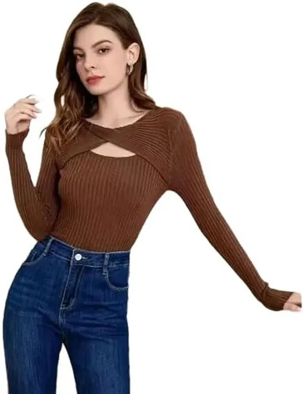 Brown_Premium_Top_For_Women