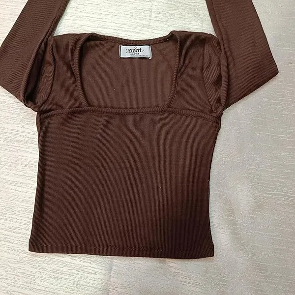 Brown_Premium_Top_For_Women