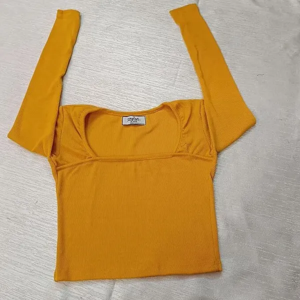 Yellow_Premium_Top_For_Women