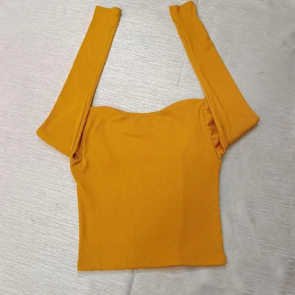 Yellow_Premium_Top_For_Women