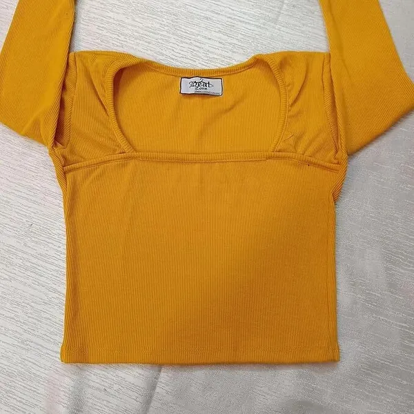 Yellow_Premium_Top_For_Women