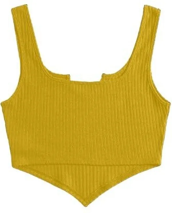 Yellow_Premium_Top_For_Women
