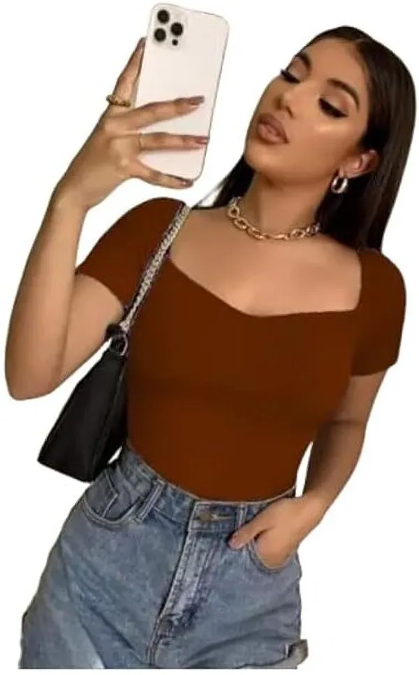 Brown_Premium_Top_For_Women
