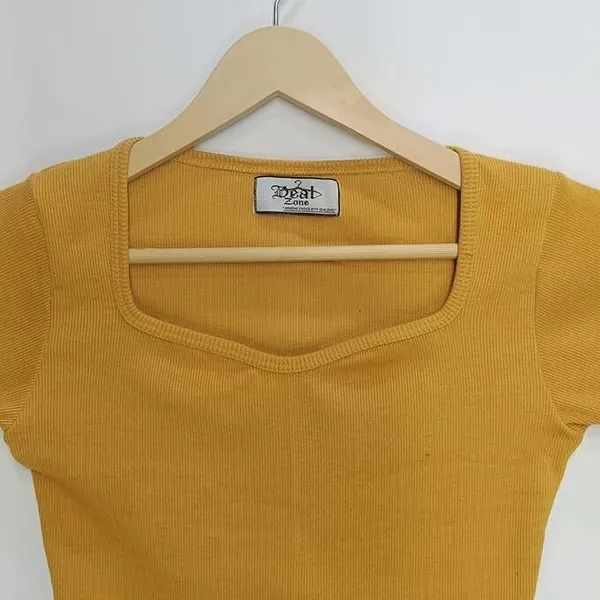 Yellow_Premium_Top_For_Women