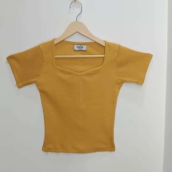 Yellow_Premium_Top_For_Women