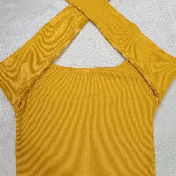 Yellow_Premium_Top_For_Women