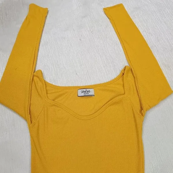 Yellow_Premium_Top_For_Women