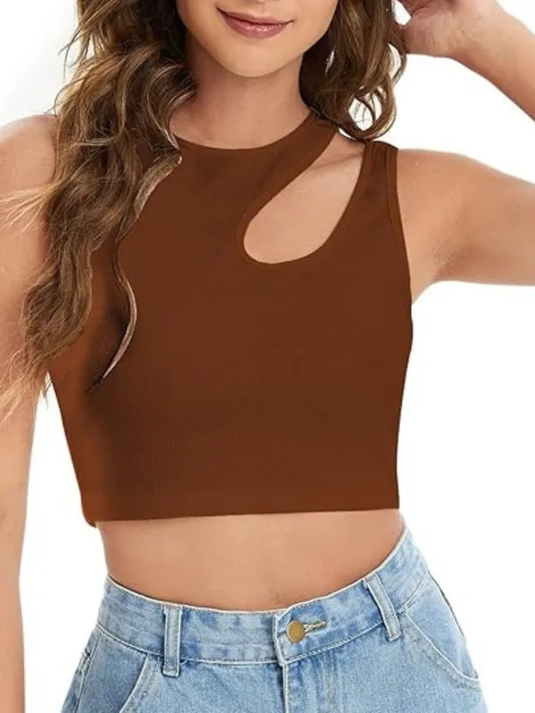 Brown_Premium_Top_For_Women