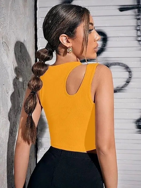 Yellow_Premium_Top_For_Women