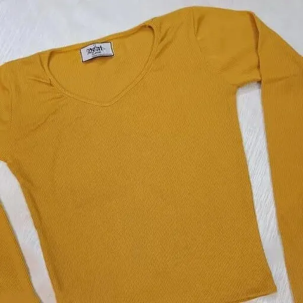 Yellow_Premium_Top_For_Women