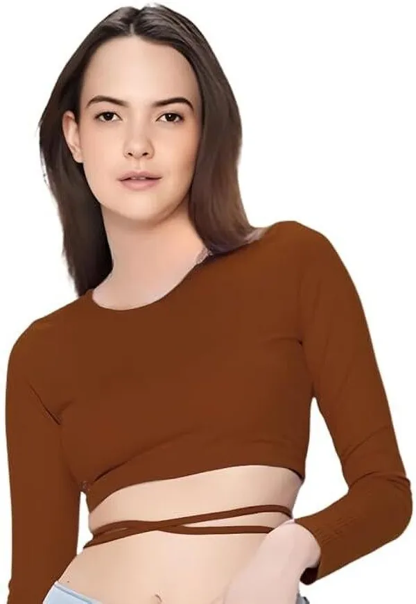 Brown_Premium_Top_For_Women
