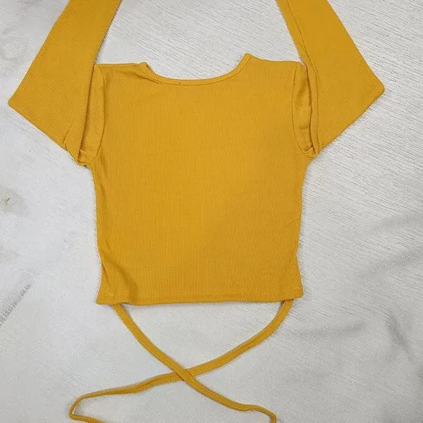 Yellow_Premium_Top_For_Women