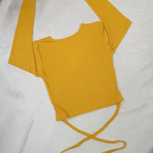 Yellow_Premium_Top_For_Women