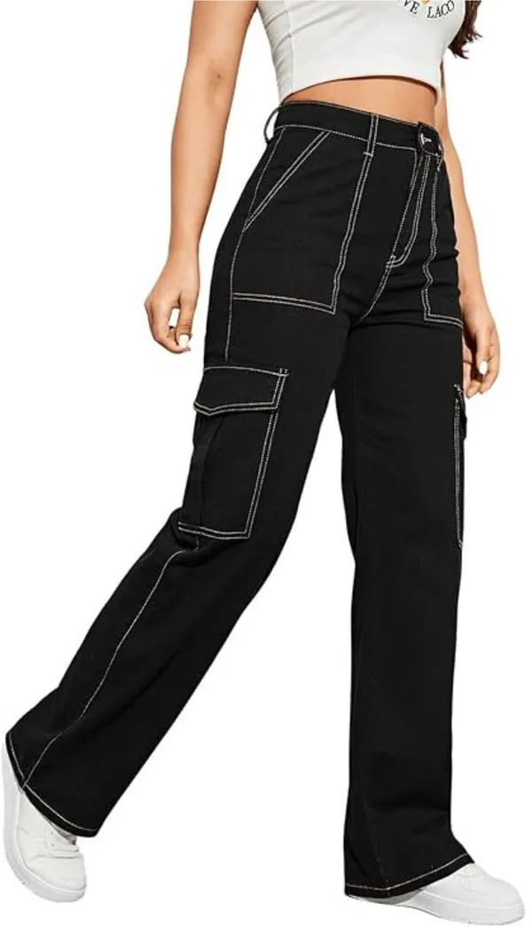 Black_Premium_Cargo_For_Women