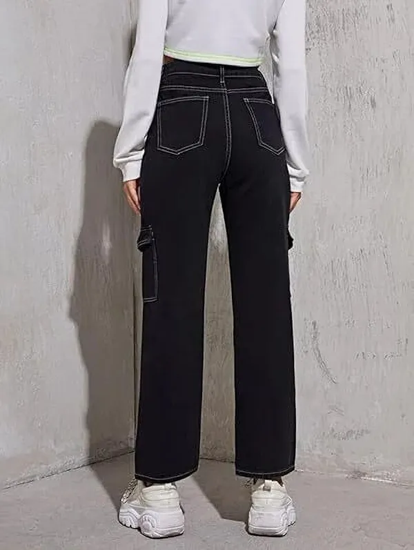 Black_Premium_Cargo_For_Women