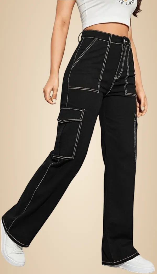 Black_Premium_Cargo_For_Women