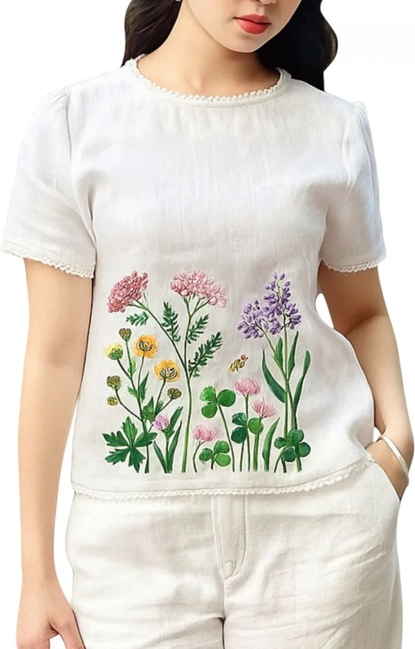 White_Premium_Apparel_Set_For_Women