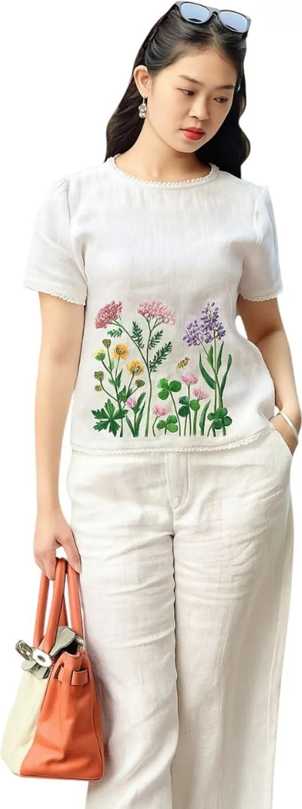 White_Premium_Apparel_Set_For_Women