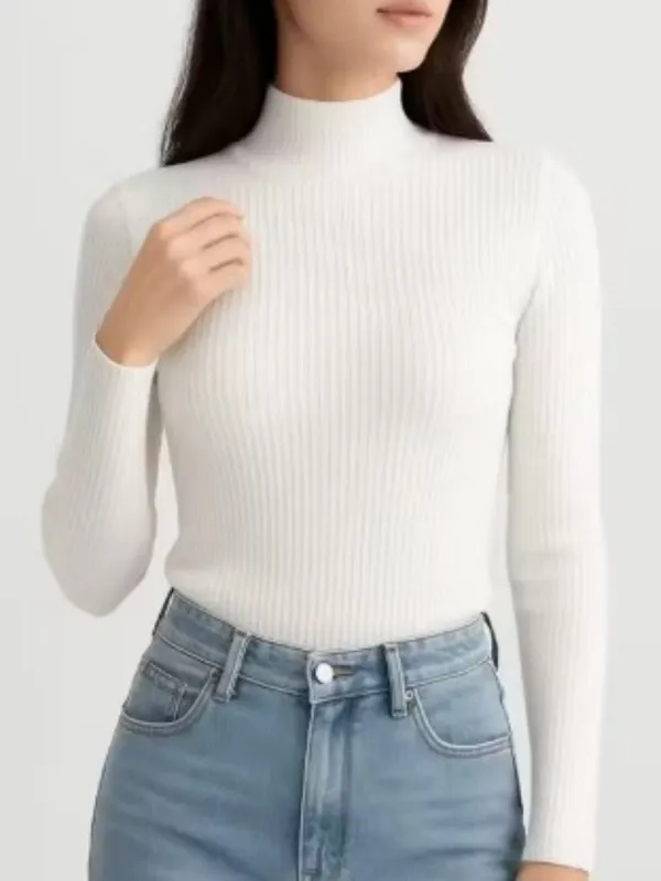 White_Premium_Sweater_For_Women