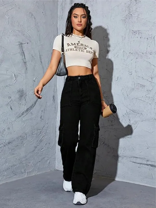 Black_Premium_Cargo_For_Women