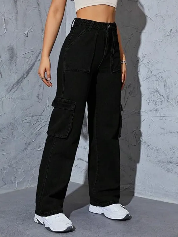 Black_Premium_Cargo_For_Women