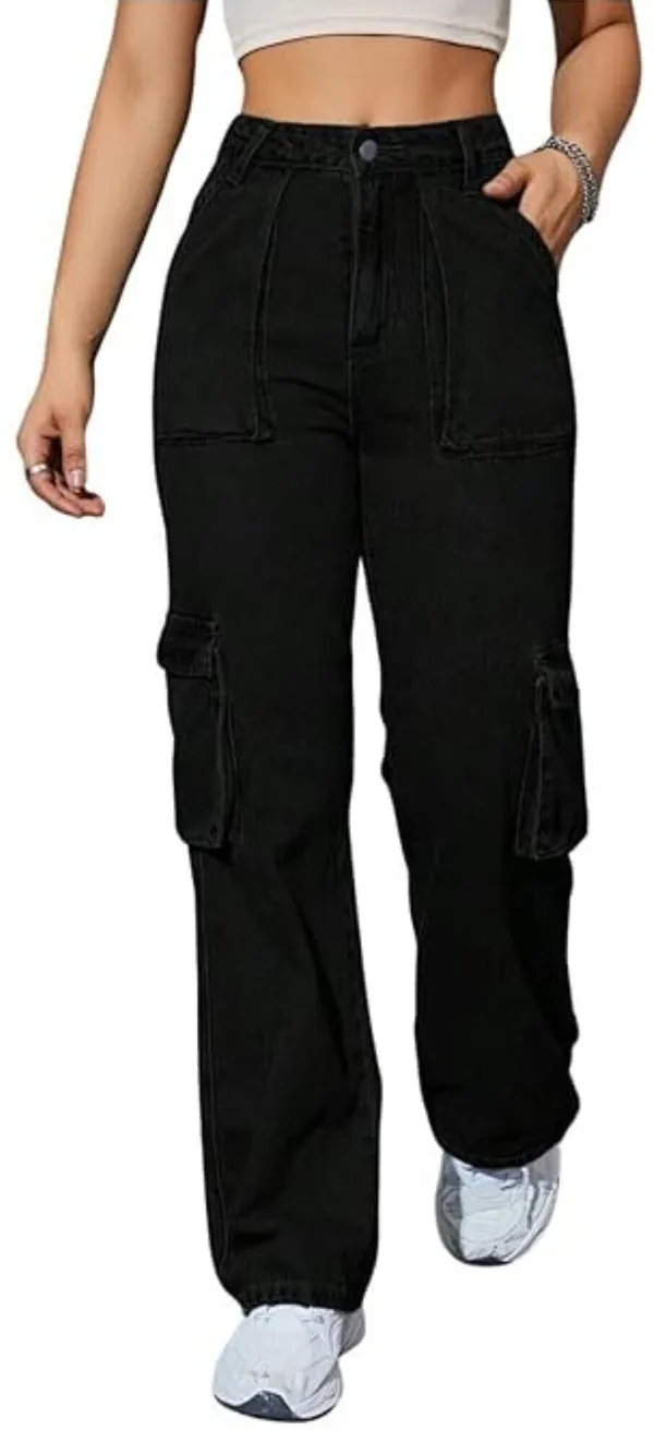 Black_Premium_Cargo_For_Women