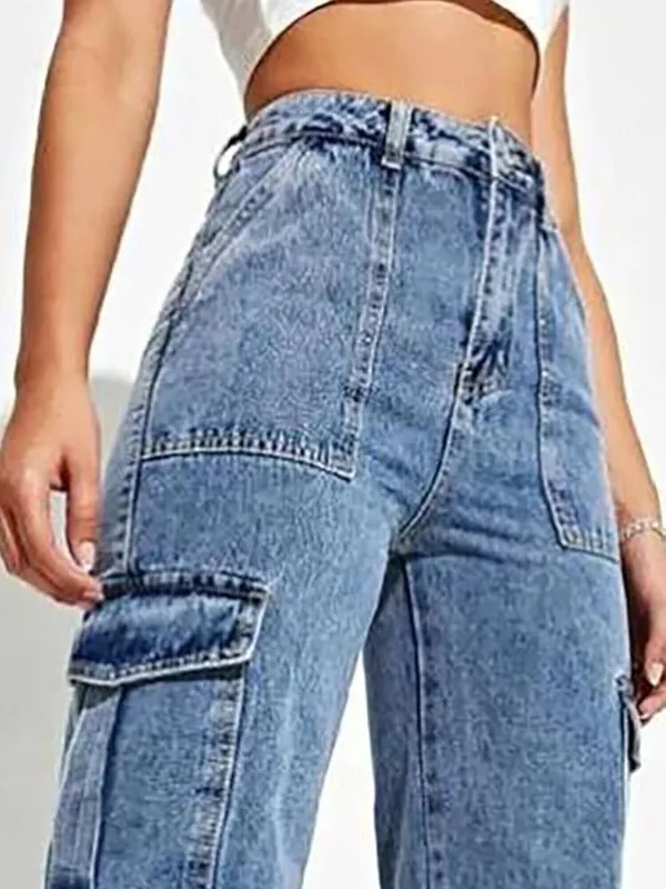 Blue_Premium_Cargo_For_Women